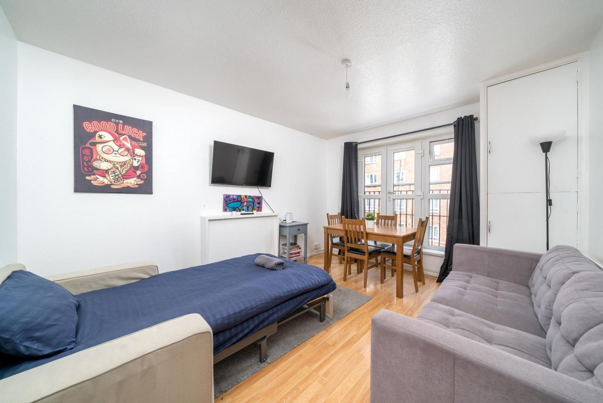 Spacious 1 Bed Flat In Dalston Londyn Zewnętrze zdjęcie