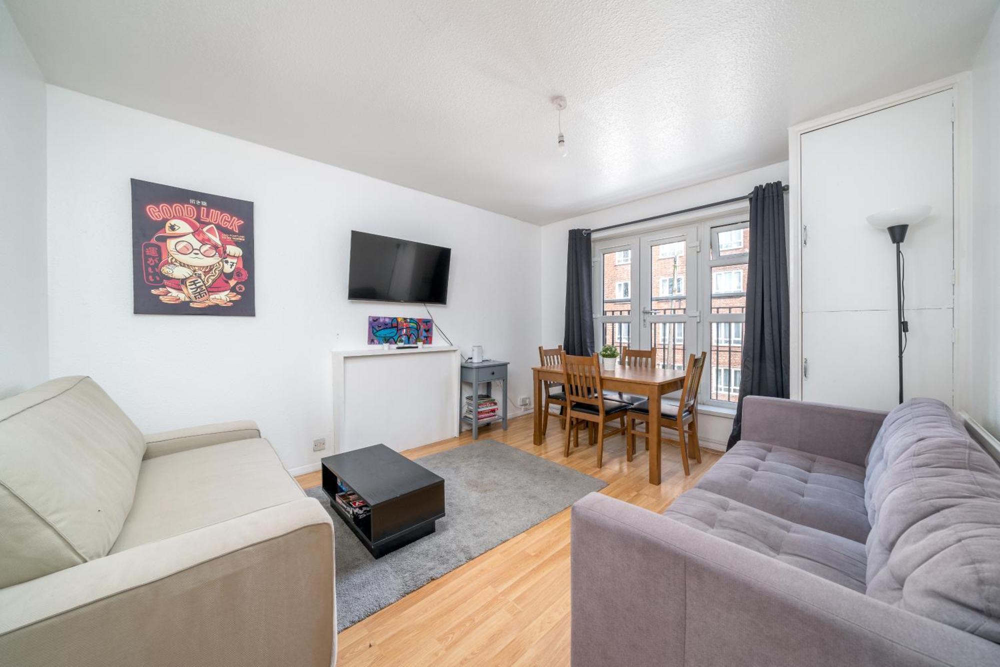 Spacious 1 Bed Flat In Dalston Londyn Zewnętrze zdjęcie